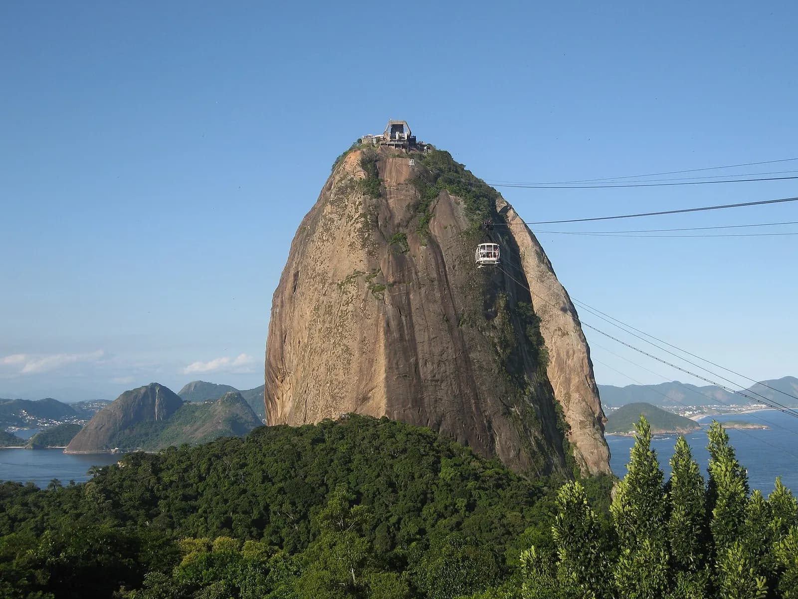 Foto: bahía de Guanabara desde el cerro